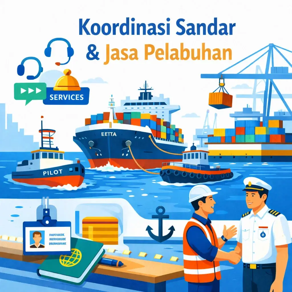 3 - Koordinasi Sandar & Jasa Pelabuhan
